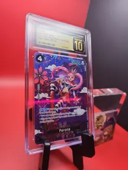 Perona - OP06-093 (SP) OP06-093 The Azure Sea's Seven Foil ONE PIECE CGC10 GOLD - Image 4