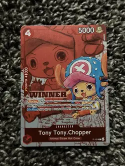 Tony Tony.Chopper (Winner Pack 2026 Vol. 2) OP-PR P-101 Foil PR NM One Piece Pro - Image 1