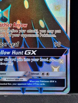 Pokemon TCG Decidueye GX Full Art Holo Card SV47/SV94 Near Mint Trading Card - Image 4