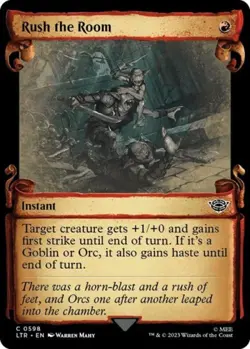 Rush the Room (Showcase Scrolls) - Near Mint MTG - Image 1