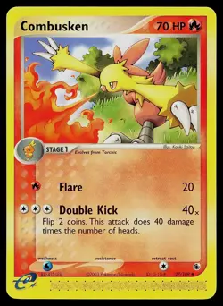 Pokemon Card Ruby & Sapphire Combusken 27/109 Uncommon - Image 1