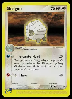 Pokemon Dragon Shelgon 42/97 Pokemon Card - Image 1