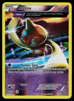Pokemon Card Ancient Origins Baltoy 32/98 Common Reverse Holo - Image 1