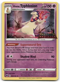 Hisuian Typhlosion - (GameStop Exclusive) 052/189 Miscellaneous Cards & Products - Image 1