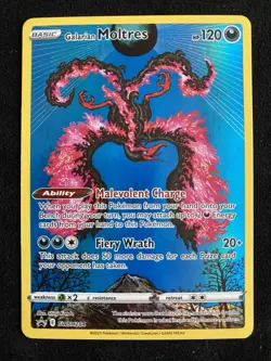 Galarian Moltres SWSH284 Sword & Shield Promo Holo Pokemon TCG Card - Image 1