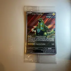 Iron Thorns Pokemon Scarlet & Violet #098 SEALED PROMO Full Art Pokemon Card - Image 1