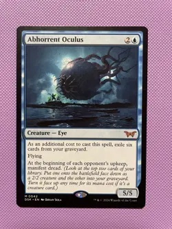 Abhorrent Oculus Duskmourn: House of Horror Regular 0042 MTG - Image 1