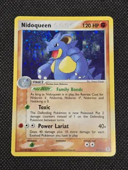 Pokemon Card - Nidoqueen FireRed & LeafGreen 9/112 Holo Rare - Image 1