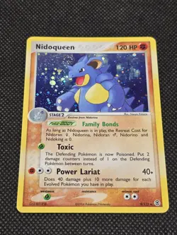 Pokemon Card - Nidoqueen FireRed & LeafGreen 9/112 Holo Rare - Image 2