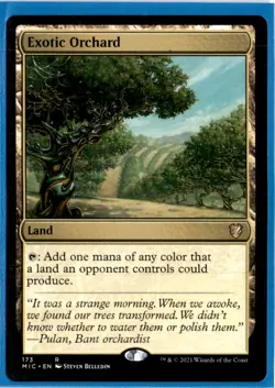 Commander: Innistrad: Midnight Hunt #173 Exotic Orchard - Image 1