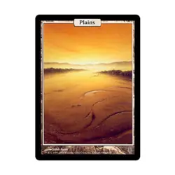 WOTC MtG Unhinged Plains (C) (Foil) VG - Image 1
