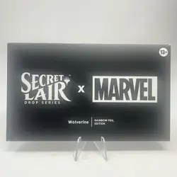 MTG Secret Lair x Marvel's Wolverine Rainbow Foil Sealed - Image 1
