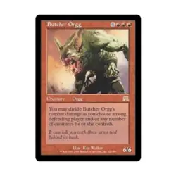 WOTC MtG Onslaught Butcher Orgg (R) (Foil) NM - Image 1