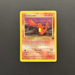 Pokemon Charmander Team Rocket Card 50/82 Common Unlimited Edition - Image 1