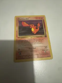 Pokemon Charmander Team Rocket Card 50/82 Common Unlimited Edition - Image 1