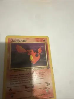 Pokemon Charmander Team Rocket Card 50/82 Common Unlimited Edition - Image 3