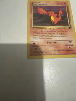 Pokemon Charmander Team Rocket Card 50/82 Common Unlimited Edition - Image 4