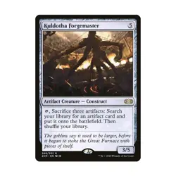 WOTC MtG Double Masters Kuldotha Forgemaster (R) NM - Image 1
