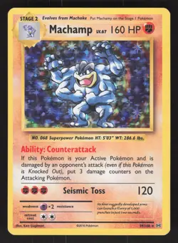 Machamp 59/108 Pokemon TCG XY - Evolutions LP - Image 1