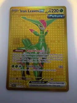 Iron Leaves ex - 213/162 - SV05: Temporal Forces - Hyper Rare - Pokemon TCG - Image 1
