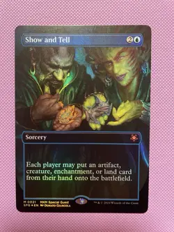 Show and Tell (Borderless) Special Guests Foil 0021 MTG - Image 1