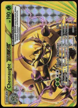 Chesnaught BREAK 12/162 LP BREAKthrough BREAK Rare Holo Pokemon - Image 1