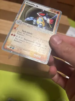 HOLO BLEED!! Pokemon Armaldo ex POP Series 1 Ultra Rare Stage 2 Holo 016/017 1 - Image 5