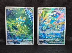 Pokemon TCG Frogadier 089/086 AND Froakie 088/086 - Chaos Rising - NM English✅ - Image 1