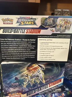 Pokemon TCG Lot of 4 Brilliant Stars Build & Battle Stadium Sealed 820650870132 - Image 3