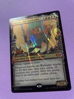 Aurelia, The Warleader Halo Foil Multiverse Legends 0165 MTG - Image 2