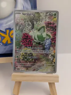 Sprigatito 196/193 Illustration Rare Paldea Evolved Pokemon Near Mint - Image 1