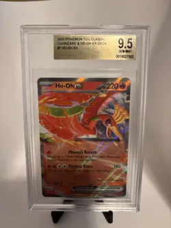 Pokemon 2023 TCG Classic Ho-Oh ex 007/034 Holo English BGS 9.5 - Image 1