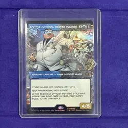 Foil Doctor Octopus, Master Planner (borderless) MTG Marvel's Spider-man - Image 1