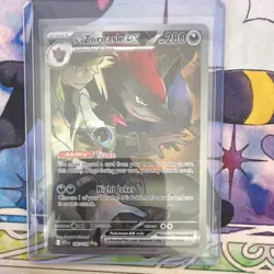 Pokemon TCG N's Zoroark EX 185/159 Journey Together Holo SIR 280 HP Stage 1 EN - Image 1