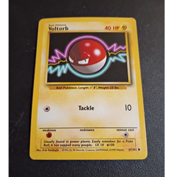 Pokemon TCG Voltorb 67/102 Base Set Common Regular 40 HP English 1999 Kinebuchi - Image 1
