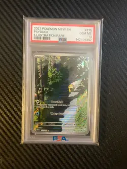 Psyduck #175 Illustration Rare Pokemon Scarlet & Violet 151 PSA 10 - Image 1