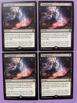 Thoughtseize Iconic Masters Regular x4. 110/249 MTG - Image 1