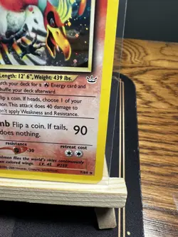 Pokemon Card Neo Revelation Ho-Oh 7/64 Holo Rare - Image 5