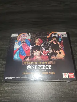 One Piece TCG OP-09 Emperors In The New World Booster Box SEALED ENGLISH - Image 2