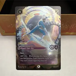 Disney Lorcana First Chapter Frozone Super Cool Enchanted Foil EN 226/204 - Image 1