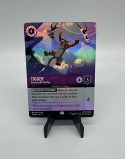 Disney Lorcana Tigger - Bouncing All the Way 208/204 Epic Holo Foil EN - Image 1