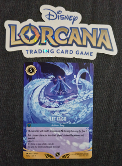Disney Lorcana Let It Go Non-Foil Promo DLC Challenge 10/C2 EN NM Rare - Image 1