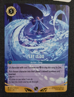 Disney Lorcana Let It Go Non-Foil Promo DLC Challenge 10/C2 EN NM Rare - Image 2