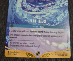 Disney Lorcana Let It Go Non-Foil Promo DLC Challenge 10/C2 EN NM Rare - Image 5