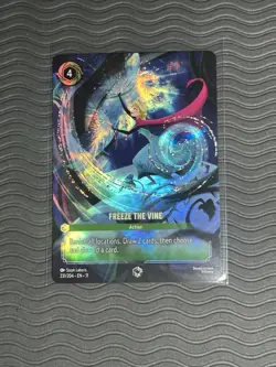 Disney Lorcana Freeze the Vine Enchanted Foil 231/204 Set 11 English Elsa - Image 5