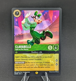 Disney Lorcana 84/204 Clarabelle - Light on Her Hooves - Shimmering Skies (5) - Image 1
