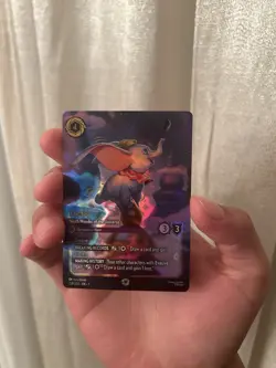 Disney Lorcana TCG Dumbo Ninth Wonder of the Universe 228/204 Enchanted Foil EN - Image 1