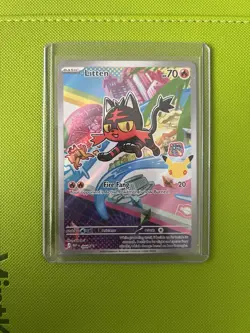 Popplio Rowlet Litten MEP 043 044 045 Pokemon 30th Anniversary First Partner NM - Image 2