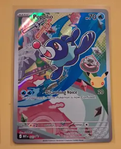 Popplio Rowlet Litten MEP 043 044 045 Pokemon 30th Anniversary First Partner NM - Image 2