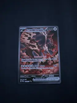 Bloodmoon Ursaluna ex 168/131 - Pokemon TCG Prismatic Evolutions Special Rare NM - Image 3